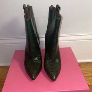 Paris Texas Croc Booties